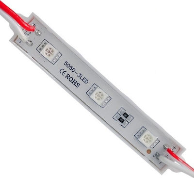 GloboStar LED Modul 12V 0.8W Rot 20Stück 65002