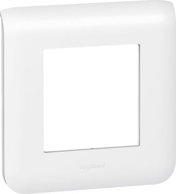 Legrand Mosaic Vertical Switch Frame 1-Slot White 2 Στοιχείων 078802