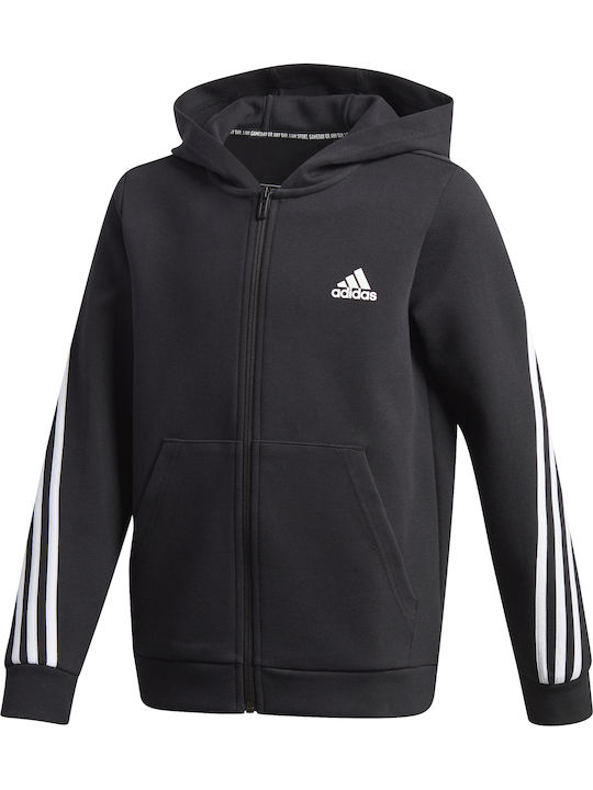 adidas Детски Суичър Жилетка с Качулка и Джобов...