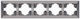 Eurolamp Switch Frame 5 Positions Horizontal In...