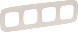 Legrand Valena Allure Switch Frame 4 Positions ...