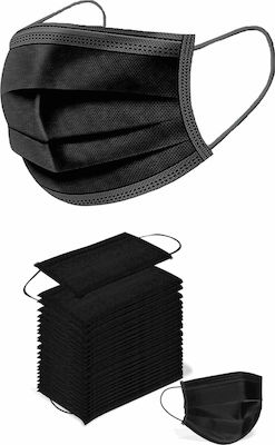 Unigloves Disposable Surgical Mask Black VIS05090-50 50pcs