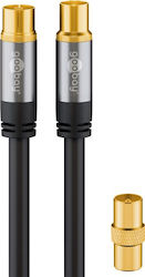 Goobay Antenna Cable Coax male - Coax female Bl...