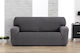 Aithrio Four Seater sofa Elastic Cover Valencia Γκρι