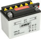 Deschis Baterie Motocicleta CB4L-B 56A cu Capacitatea 4Ah