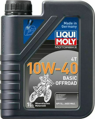 Liqui Moly Basic Offroad Motorbike 4T Sintetic Ulei de motocicletă pentru motoare în patru timpi 10W-40 1lt