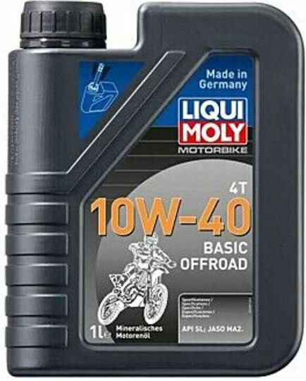 Liqui Moly Basic Offroad Motorbike 4T 10W-40 Συνθετικό Λάδι Μοτοσυκλέτας για Τετράχρονους Κινητήρες 1lt