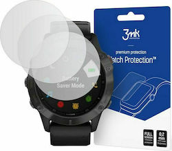 3MK Flexible 7H Tempered Glass for the Garmin Fenix 6 3pcs
