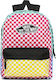 Vans Realm Backpack Junior High-High School School Backpack Multicolour L32.5xW12.5xH42.5cm Checker Block