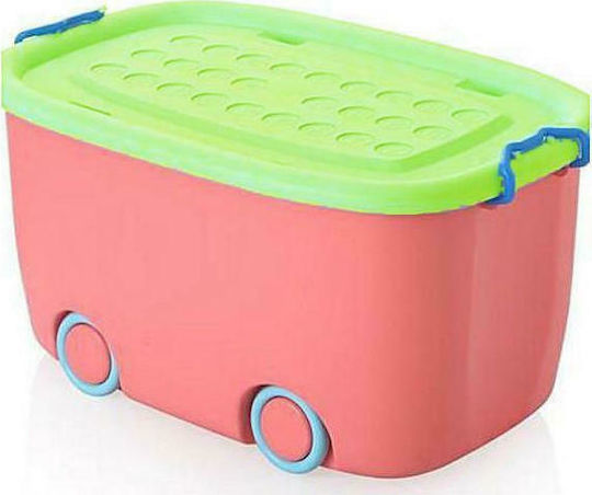 Next Children's Storage Box made of Plastic Pink 47x30x24cm 1pcs