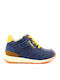 Denver Mid Παιδικά Sneakers High Navy Μπλε