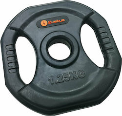 Sveltus Pump Set of Plates Rubber 1 x 1.25kg Ø28mm with Handles