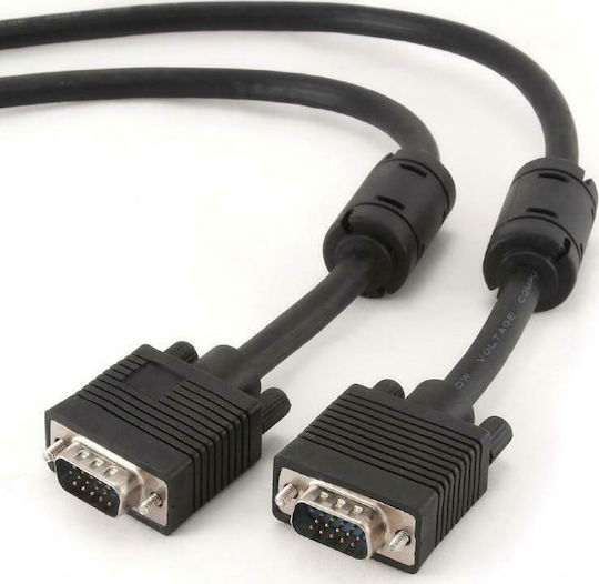 NG Кабел VGA мъжки - VGA мъжки Черен 3м (NG-VGA-3M)