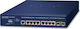 Planet GS-4210-8HP2S Managed L2 PoE++ Switch with 8 Gigabit (1Gbps) Ethernet Ports and 2 SFP Ports