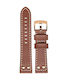 Tzevelion ART2844 Leather Strap Tabac Brown 20mm