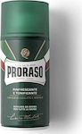 Proraso Green Refreshing And Toning Αφρός Ξυρίσματος για Ευαίσθητες Επιδερμίδες 300ml