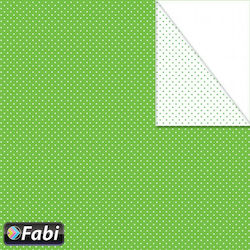 Fabi Двустранен Зелен Пуà Картон 50x70см