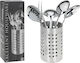 Inox Cooking Utensil Set with Base Silver 6pcs