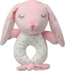 Kiokids Rattle Bunny for 3++ Months Pink