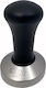 Karni Tamper with Flat Surface 57mm in Black Color