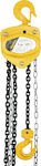 Express Chain Hoist for Weight Load up to 3t Yellow