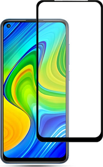 Powertech 5D Vollflächig gehärtetes Glas (Xiaomi Redmi 10 X 4 G)