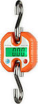 WH-C100 Electronic Commercial Crane Scale 100kg/50gr Orange