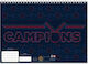 Must Team Μπλοκ Ζωγραφικής Barcelona C4 22.9x32.4cm 40 Φύλλα (Διάφορα Σχέδια)