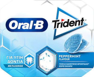 Trident Τσίχλες Oral-B με Γεύση Μέντα Χωρίς Ζάχαρη 17gr