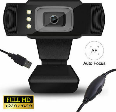 Lamtech Web Camera Full HD 1080p με Autofocus