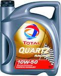 Total Συνθετικό Λάδι Αυτοκινήτου Quartz Racing 10W-50 A3/B4 / API SM/CF 5lt