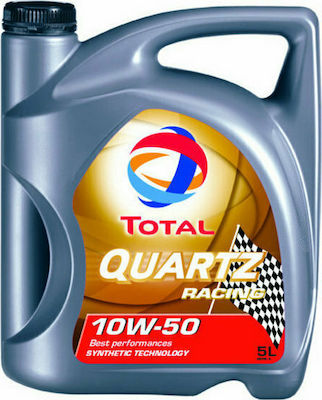 Total Λάδι Αυτοκινήτου Quartz Racing 10W-50 5lt
