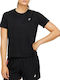 ASICS Icon Damen Sportlich T-shirt Schwarz