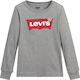 Levi's Kids Blouse Long Sleeve Gray