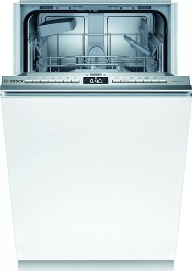 Bosch SPV4EKX29E Πλήρως Εντοιχιζόμενο Πλυντήριο Πιάτων για 9 Σερβίτσια Π45xY81.5εκ. Λευκό