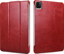 iCarer RID 718 Flip Cover Δερμάτινη (iPad Pro 2020 12.9") Κόκκινη iCarer RID 718 Flip Cover Δερμάτινη (iPad Pro 2020 12.9") Κόκκινη
