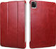 iCarer RID 718 Klappdeckel Leder Rot (iPad Pro ...