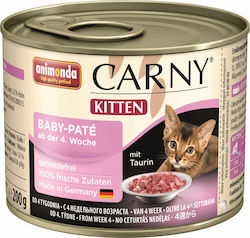 Animonda Carny Kitten Wet Food for Kittens In Can with Chicken Πατέ 1pc 200gr