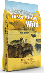 Taste Of The Wild High Prairie 12.2kg Ξηρά Τροφή χωρίς Σιτηρά για Ενήλικους Σκύλους με Βίσωνα και Ελάφι