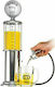 Distribuitor de bere Bar Buttler Plastic cu robinet 0.9lt