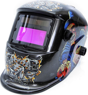 Mar-Pol Welding Helmet with 93x43mm Visual Field Multicolour