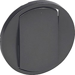 Legrand Celiane Lighting Switch Front Single in Gray Color 067901