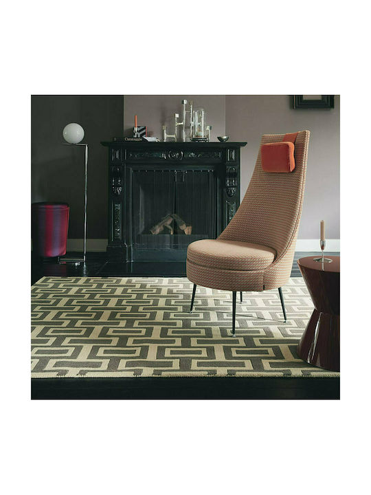 Wedgwood BC291523 Χειροποίητο Μάλλινο 200x280cm Grey Beige Intaglio Grey