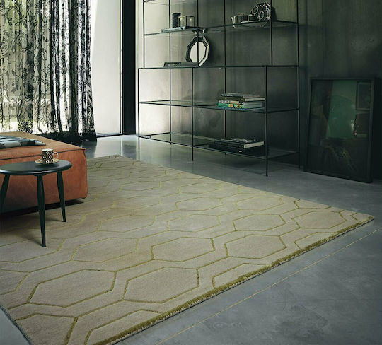Wedgwood BC291516 Lucrat manual Din lână Grey Beige Green Gri Arris