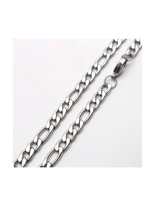 Steel neck chain thick ,50 cm