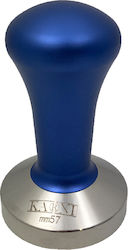 Karni Tamper with Flat Surface 57mm in Blue Color