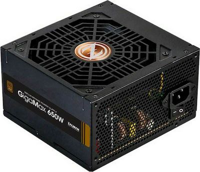 Zalman GigaMax ZM650-GVII 650W Μαύρο Τροφοδοτικό Υπολογιστή Full Wired 80 Plus Bronze