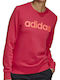 Adidas Essentials Linear Women's Sweatshirt Fuchsia