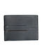 Leather Men's Wallet with RFID Black/Brown