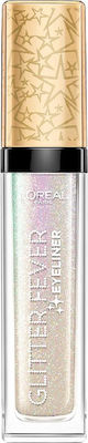 L'Oreal Paris Glitter Fever Πινέλο Eye Liner 01 Holographic Show 6.5ml